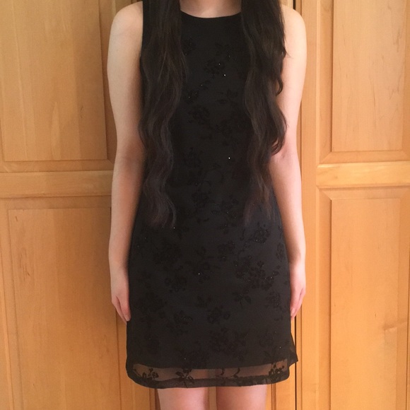 Byer California Dresses & Skirts - Black floral dress